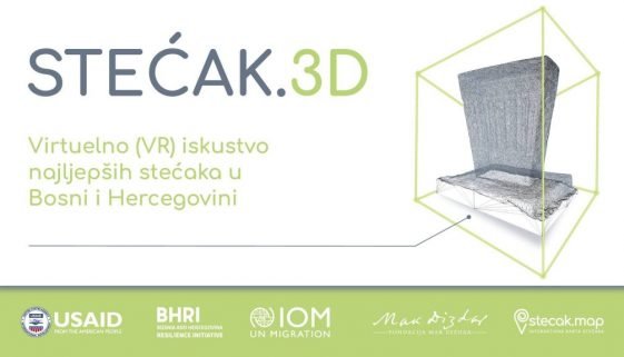 U Sarajevu otvorena 3D izložba najljepših stećaka Bosne i Hercegovine